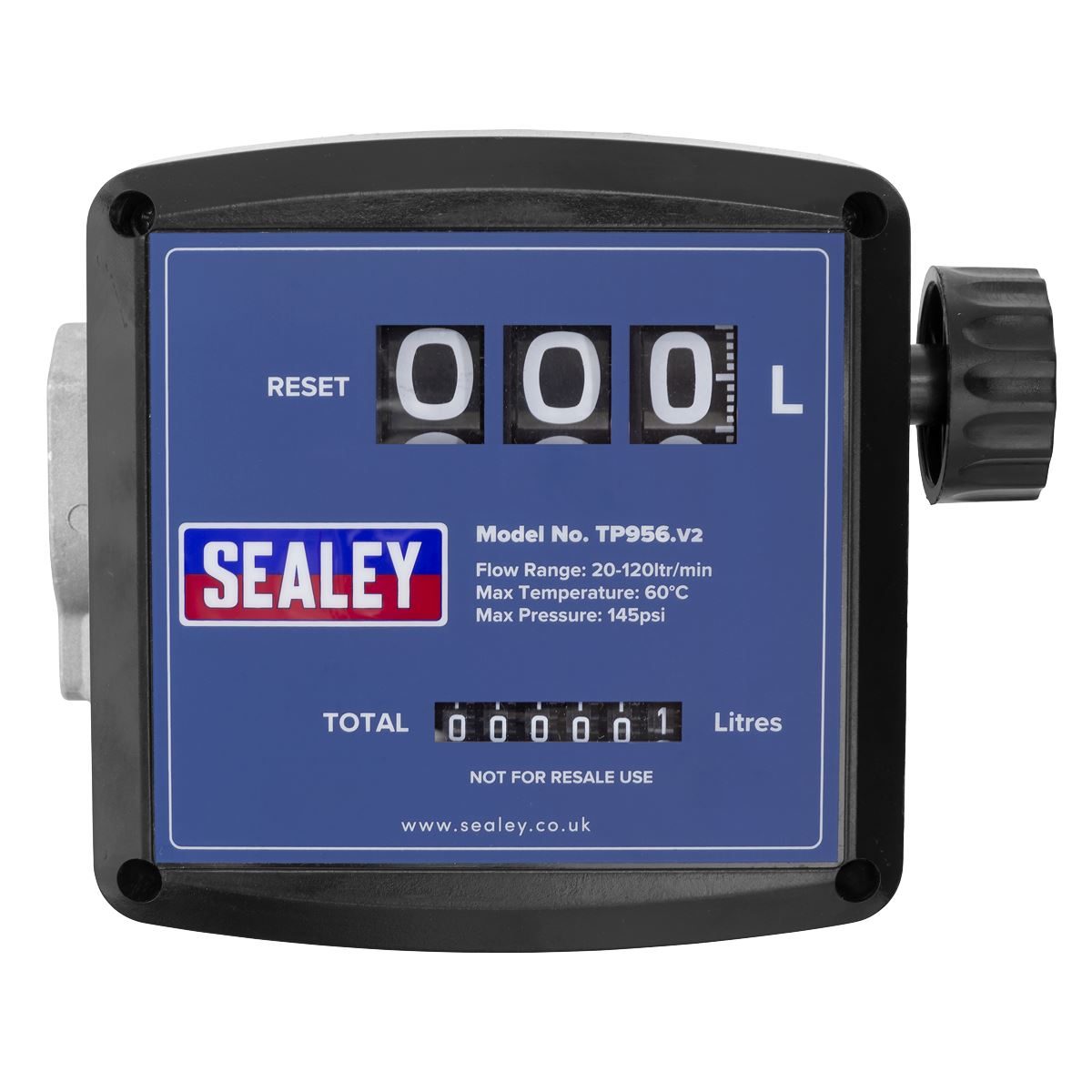 Sealey TP956 Diesel & Fluid Flow Meter Sealey