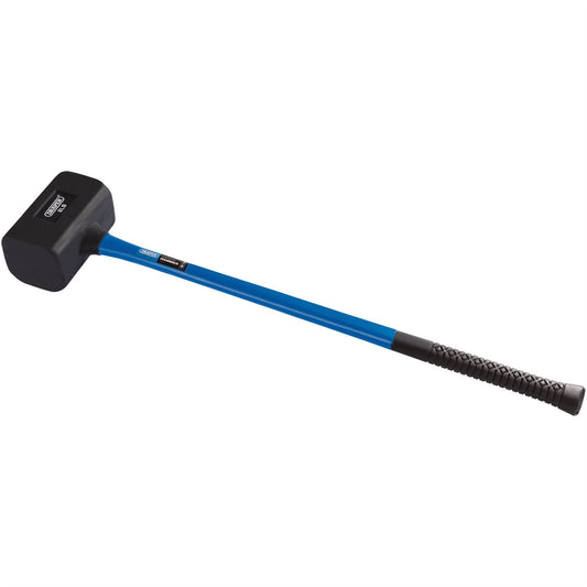 Draper 74318 Rubber Dead Blow Hammer with Fibreglass Shaft 3.6kg/8lb Draper
