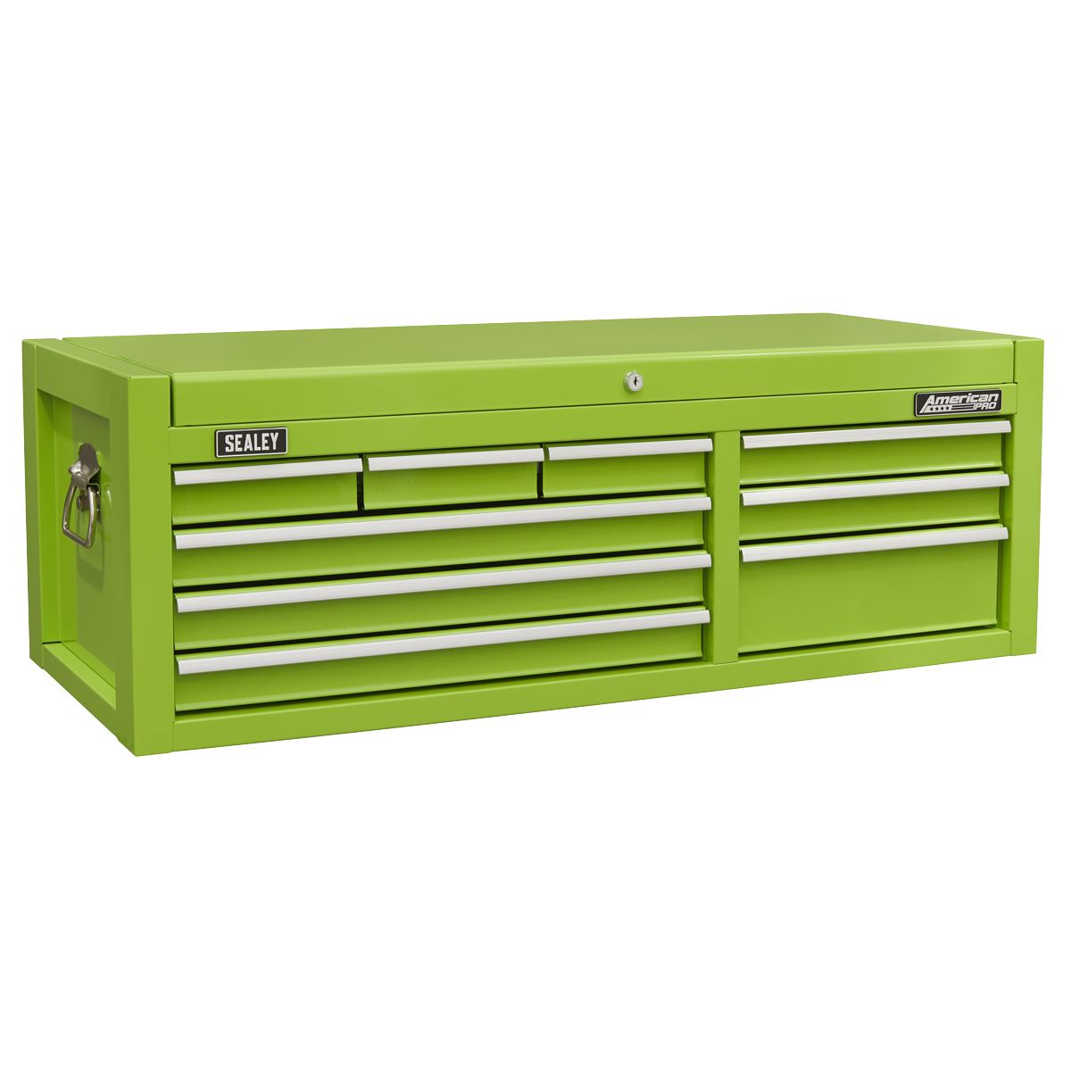 Sealey AP4109HV Topchest 9 Drawer with Ball Bearing Slides - Green Sealey