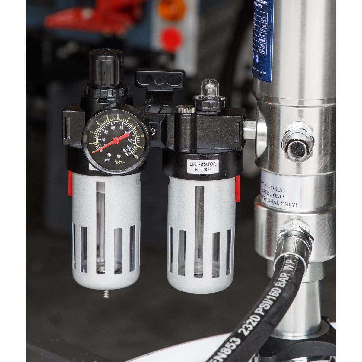 Sealey AK4561D Oil Dispensing System Air Operated Sealey