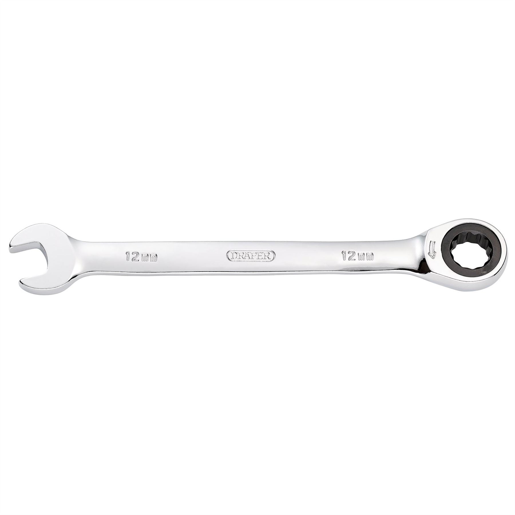 Draper 31009 Metric Ratcheting Combination Spanner 12mm Draper