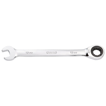 Draper 31009 Metric Ratcheting Combination Spanner 12mm Draper