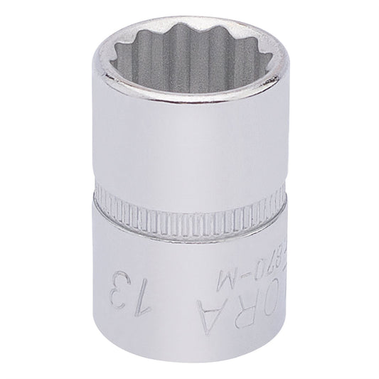 Elora 25896 Bi-Hexagon Socket 3/8" Sq. Dr. 13mm Elora