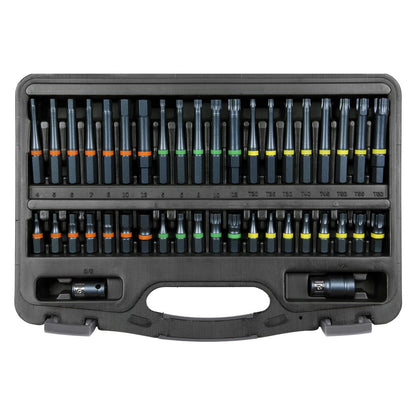 Sealey AK21901 TRX-Star*/Hex/Spline Bit Set Impact 42pc 3/8" & 1/2"Sq Drive Sealey
