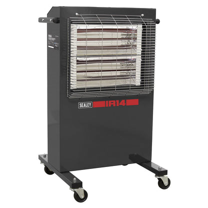 Sealey IR14 Infrared Cabinet Heater 1.4/2.8kW 230V Sealey