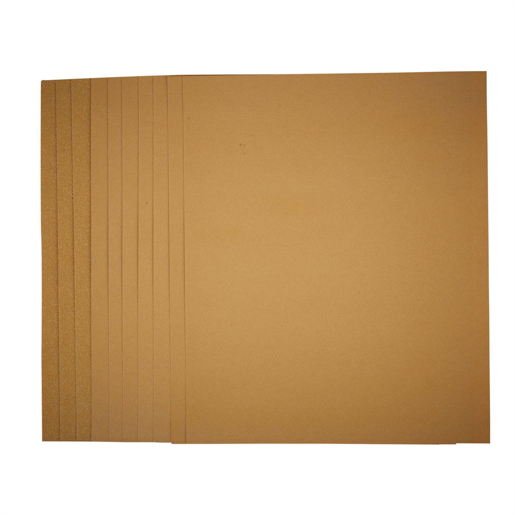 Draper 37781 General Purpose Sanding Sheets 230 x 280mm Assorted Grit Pack of 10 Draper