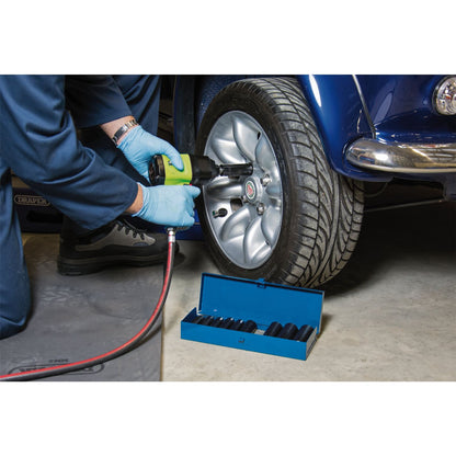 Draper 38369 Expert HI-TORQ® Metric Deep Impact Socket Set 1/2" Sq. Dr. 10 Piece Draper