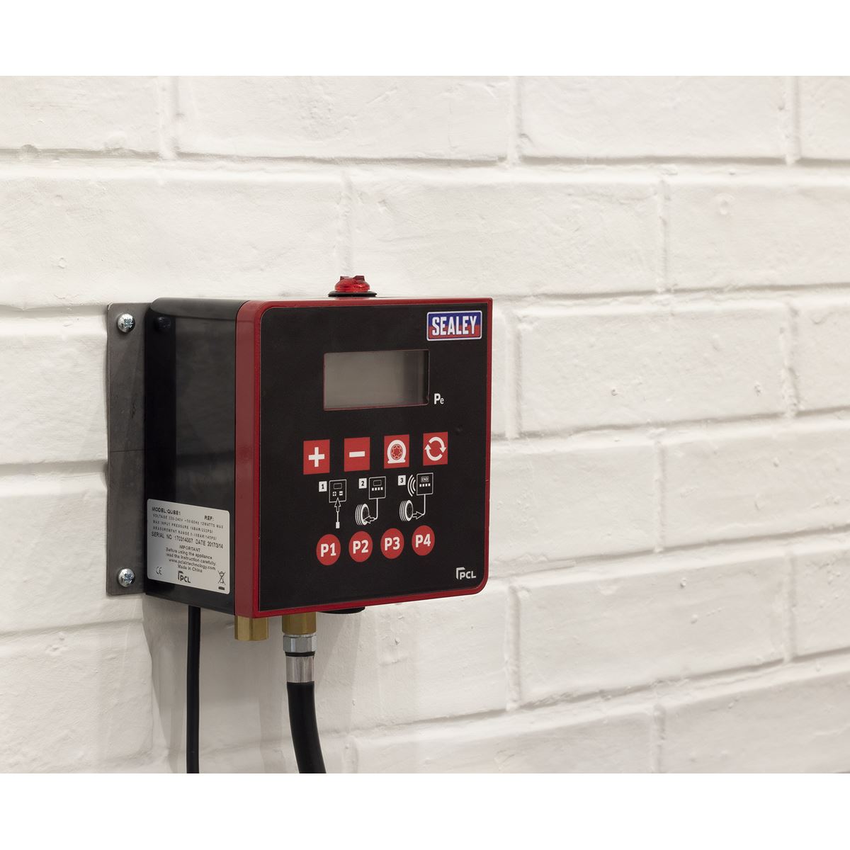 Sealey SA390 Qube Digital Tyre Inflator Professional with OPS & Nitrogen Purge Sealey