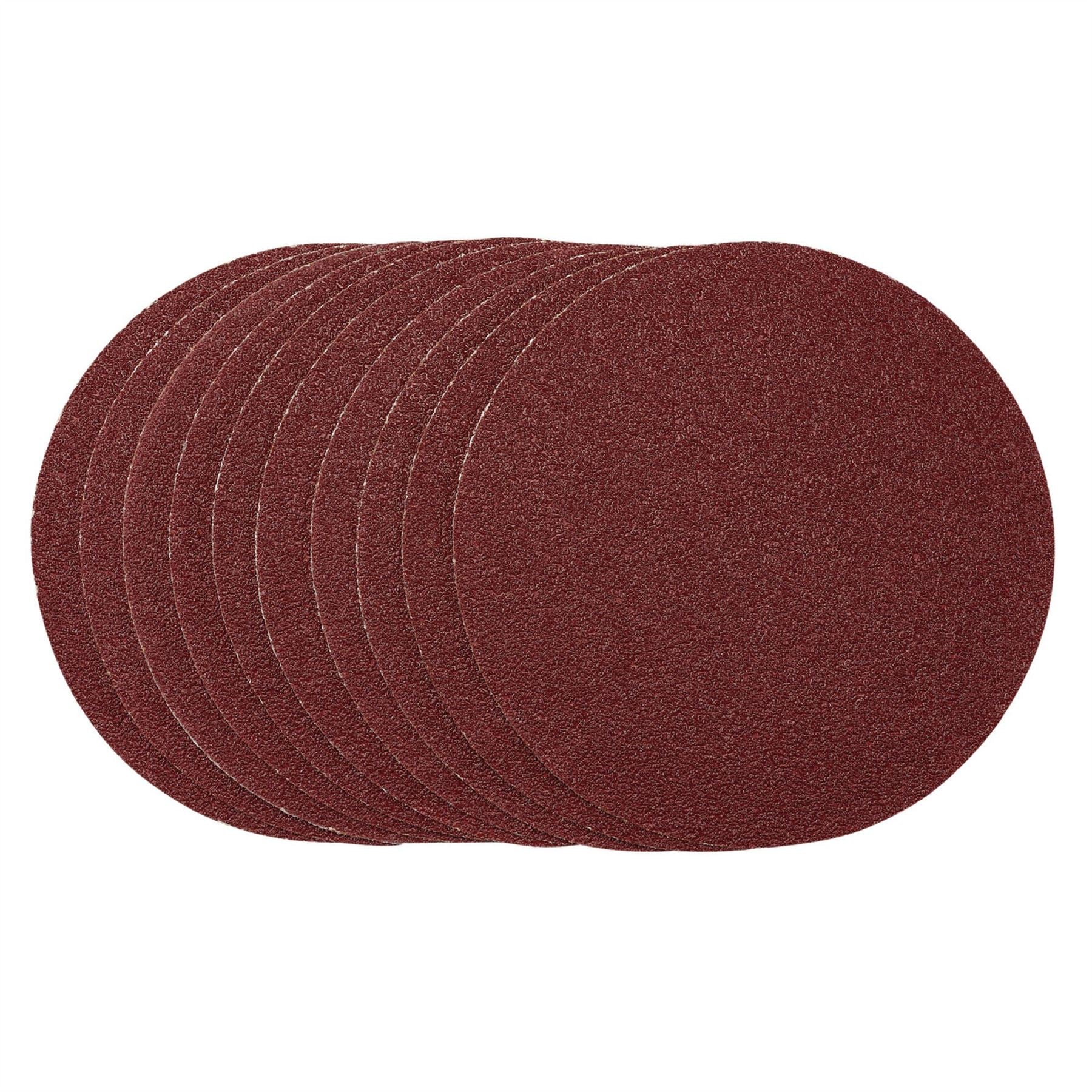 Draper 62991 Sanding Discs 150mm PSA 40 Grit Pack of 10 Draper
