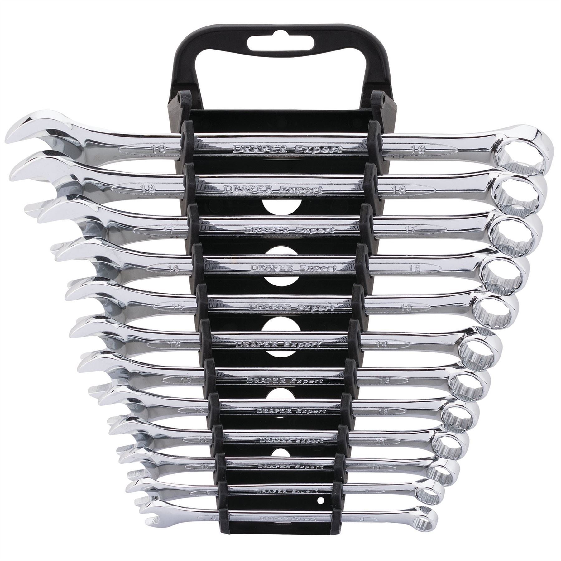 Draper 47044 Expert HI-TORQ® Metric Combination Spanner Set 8 - 19mm 12 Piece Draper