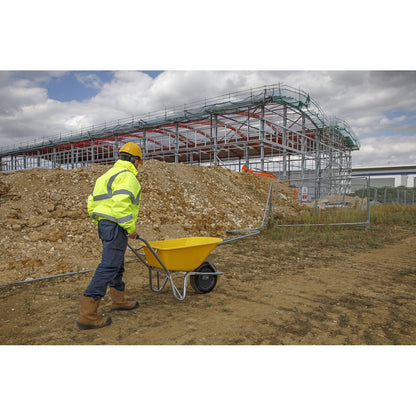 Sealey WBR01 Wheelbarrow 100L Heavy Duty Sealey