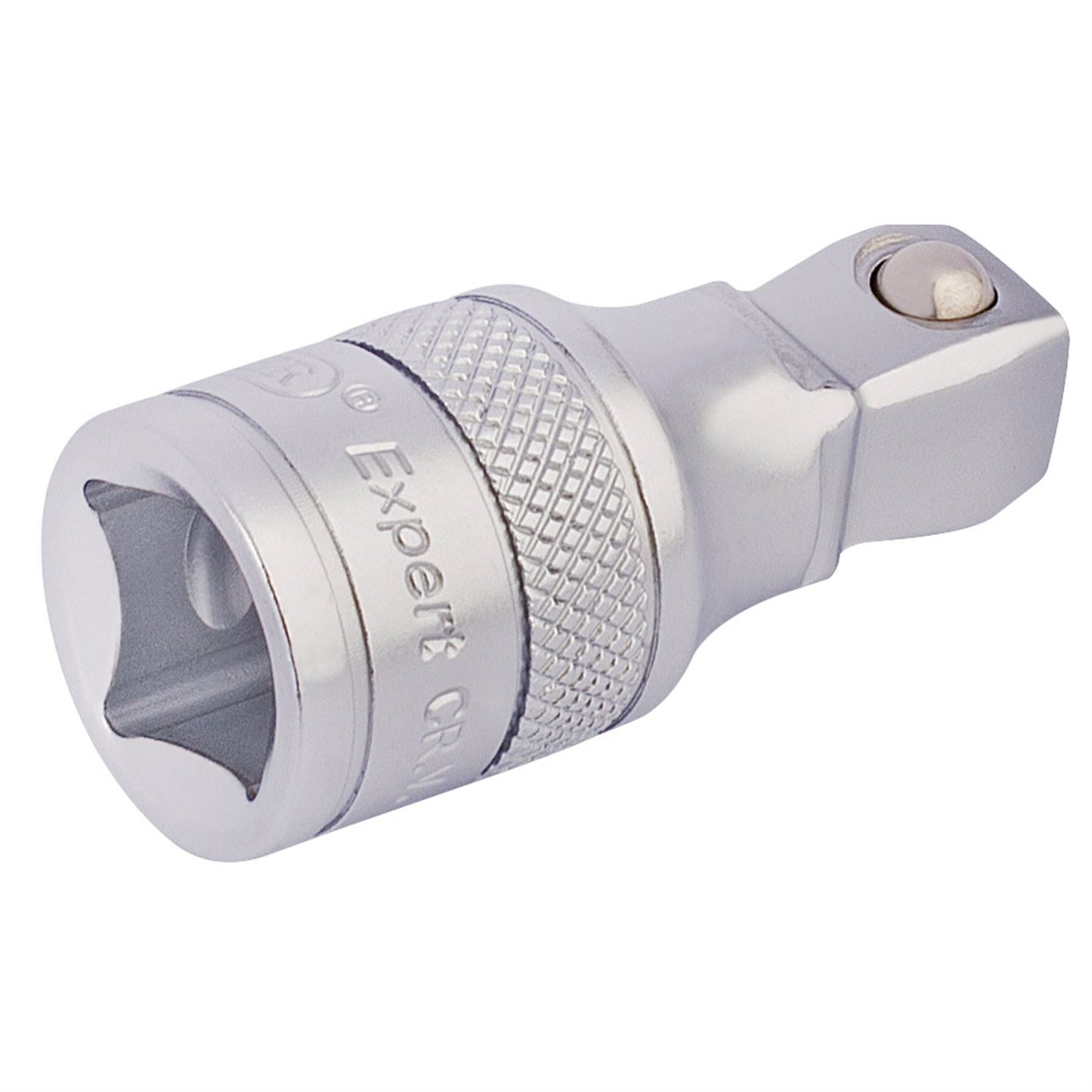 Draper 16759 Satin Chrome Wobble Extension Bar 1/2" Sq. Dr. 50mm Draper