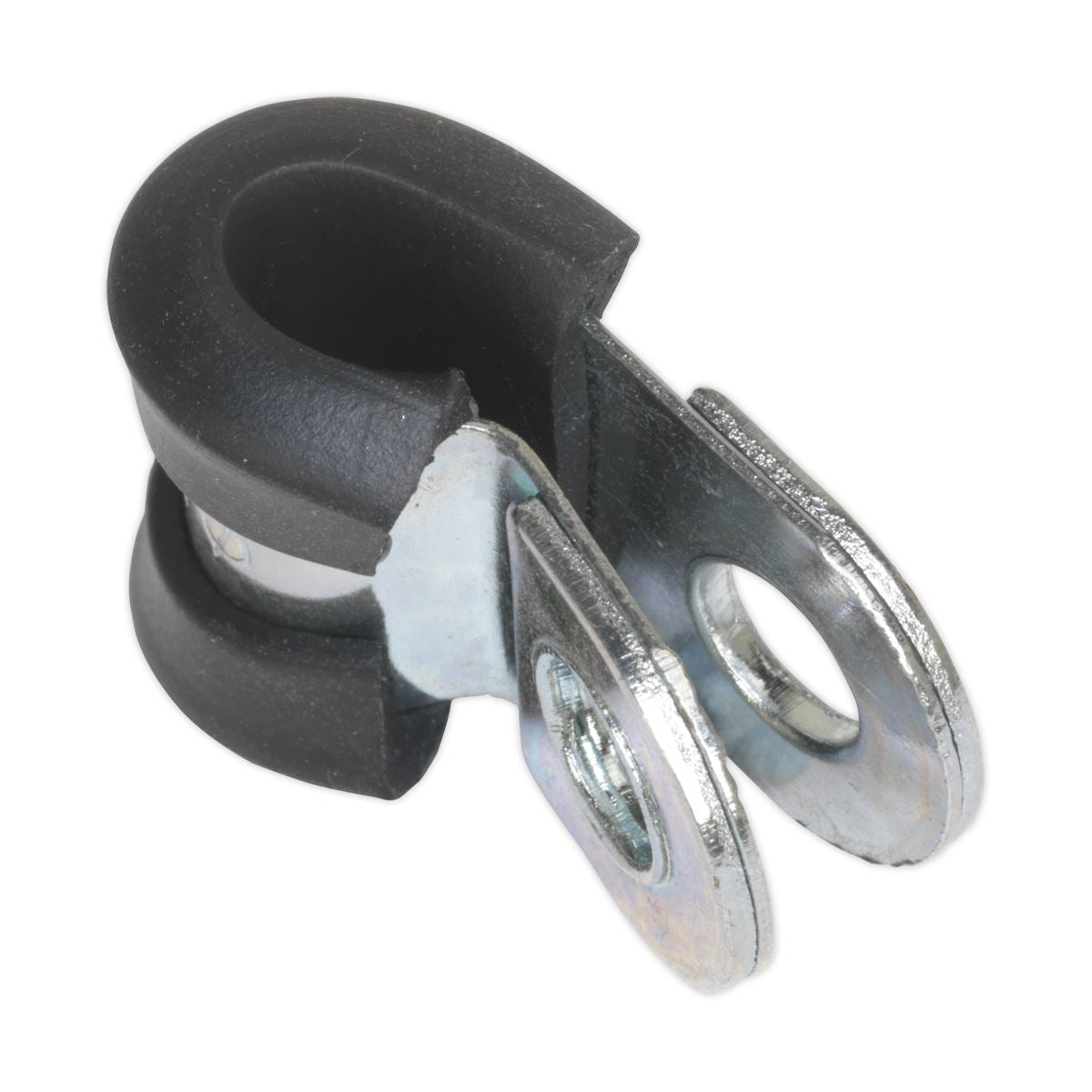 Sealey PCJ5 P-Clip Rubber Lined Ø5mm Pack of 25 Sealey