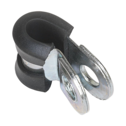Sealey PCJ5 P-Clip Rubber Lined Ø5mm Pack of 25 Sealey