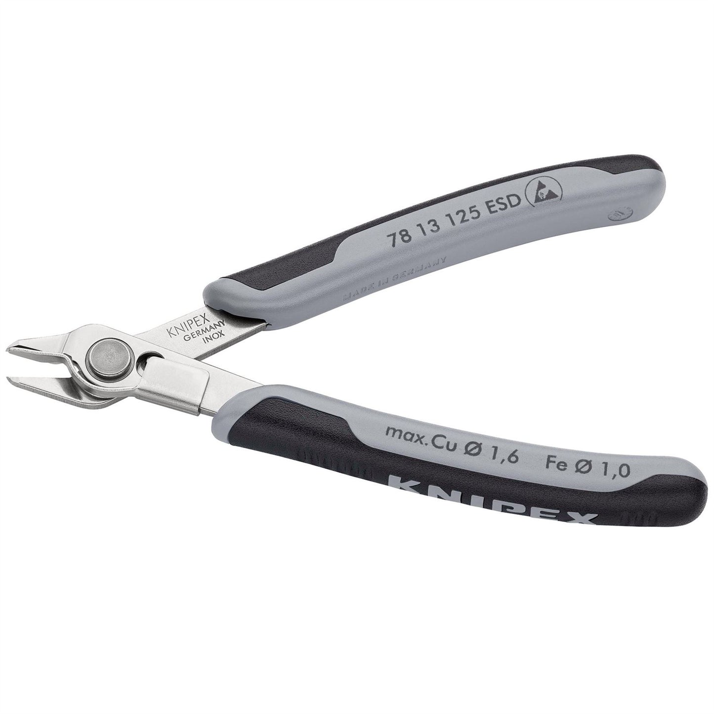 Knipex 55310 78 13 125 Electronic Super Knips® with multi-component grips 125mm Knipex