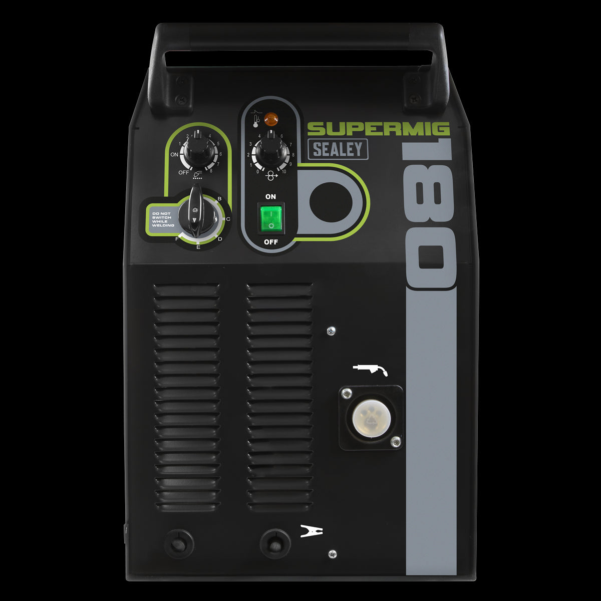 Sealey SUPERMIG180 Professional MIG Welder 180A 230V with Binzel® Euro Torch Sealey