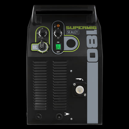 Sealey SUPERMIG180 Professional MIG Welder 180A 230V with Binzel® Euro Torch Sealey