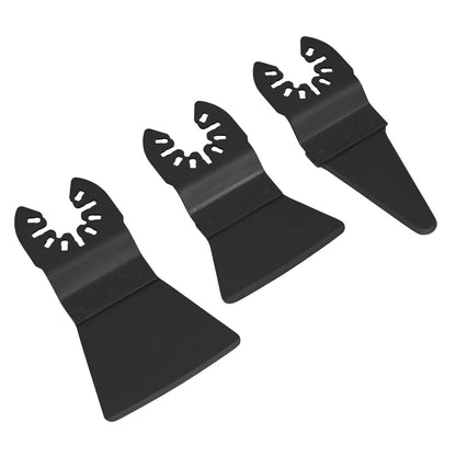 Sealey SMTB3 Multi-Tool Scraping Blade Set 3pc Sealey