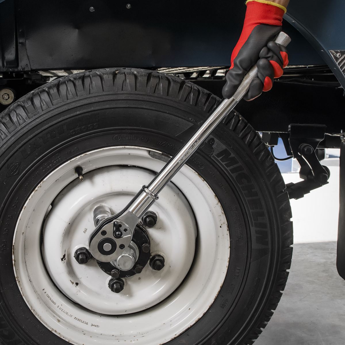 Sealey AK2583 Socket Set 3/4"Sq Drive 12-point WallDrive® 15pc Metric Sealey