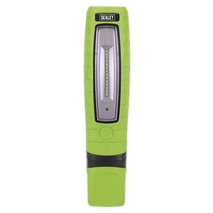 Sealey LED360G Rechargeable 360° Inspection Light 8W & 3W SMD LED - Green Sealey