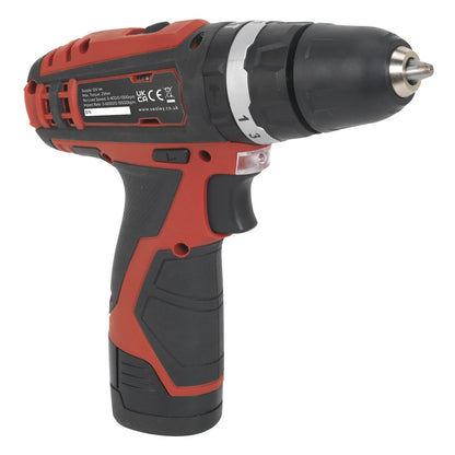 Sealey CP1201 Cordless Combi Drill Ø10mm 12V SV12 Series - Body Only Sealey