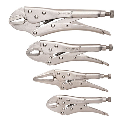 Draper 35373 Locking Pliers Set 4 Piece Draper