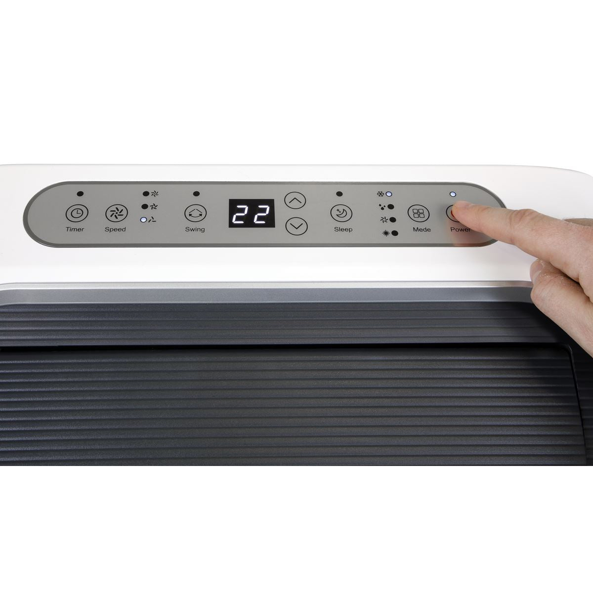 Sealey SAC12000 Portable Air Conditioner/Dehumidifier/Air Cooler/Heater with Window Sealing Kit 12000Btu/hr Sealey