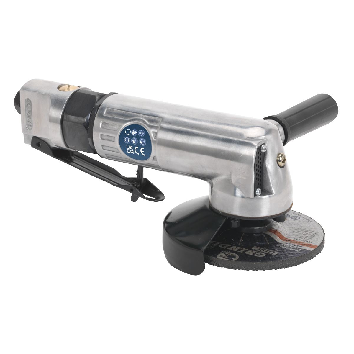 Sealey SA44 Air Angle Grinder Ø100mm Heavy-Duty Sealey