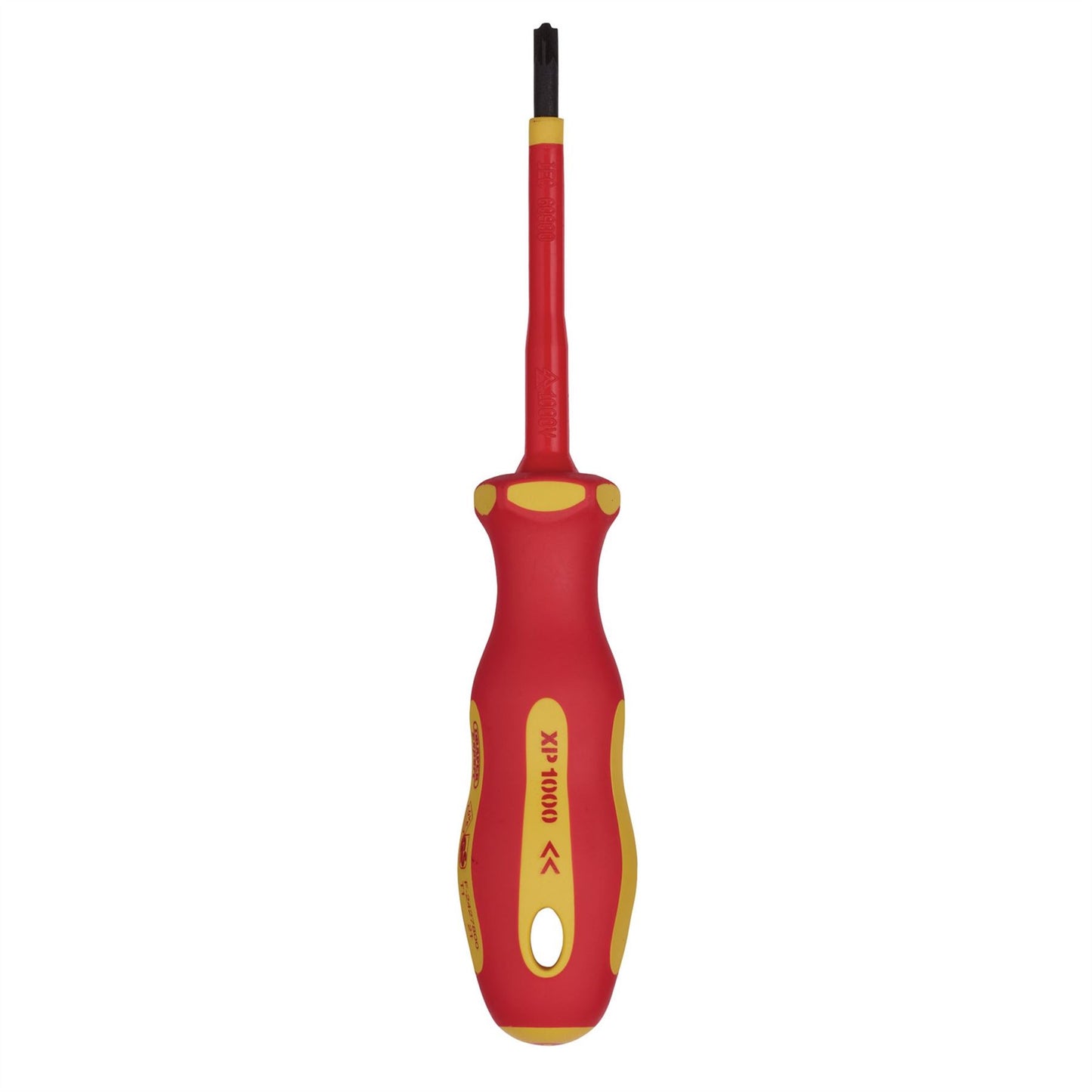 Draper 64489 XP1000® VDE PZ/SL Type Screwdriver No.1 x 80mm Draper