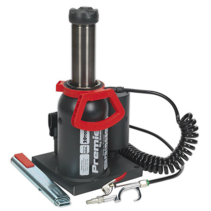 Sealey AM20 Premier Manual/Air Hydraulic Bottle Jack 20 Tonne Sealey