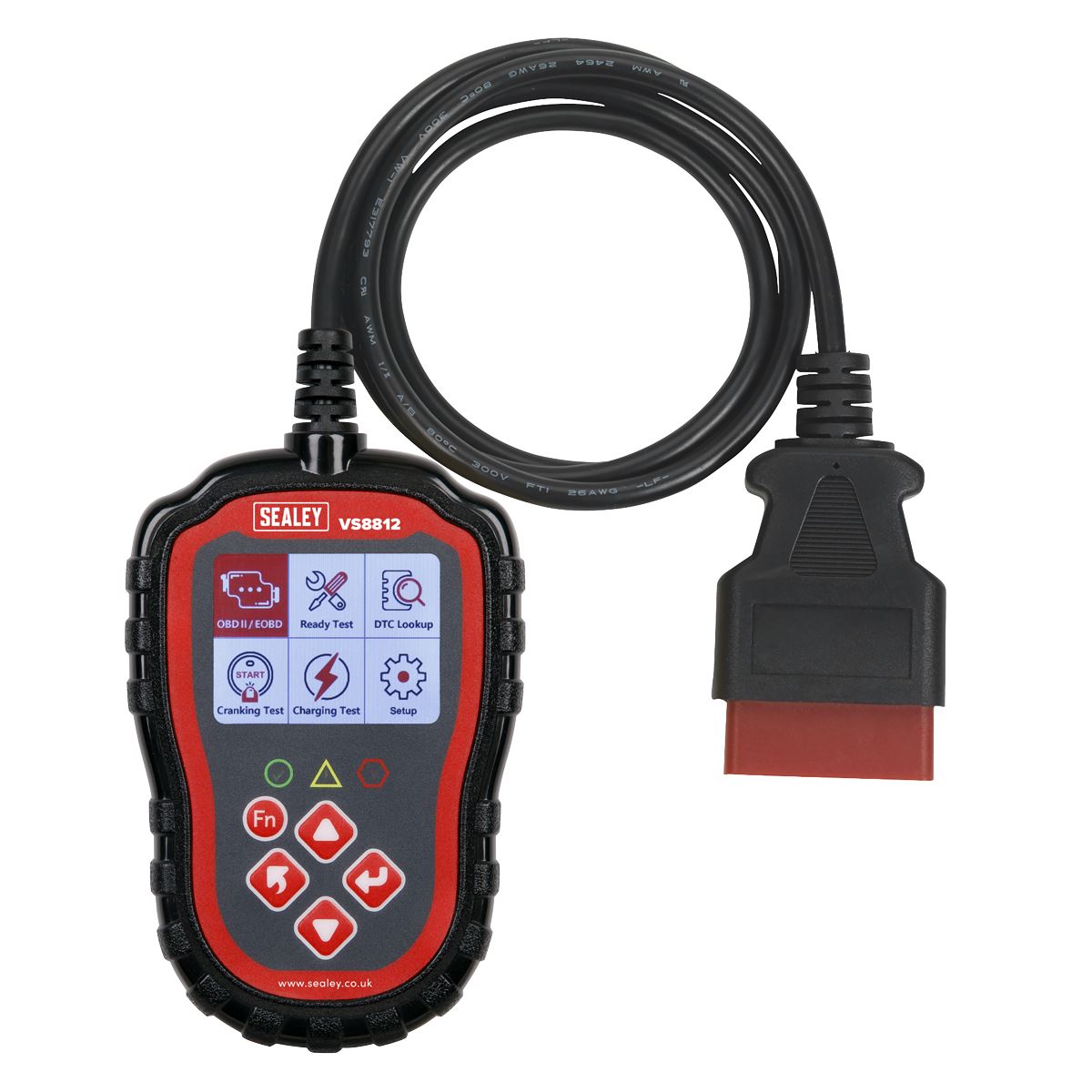 Sealey VS8812 EOBD Code Reader - Live Data Sealey