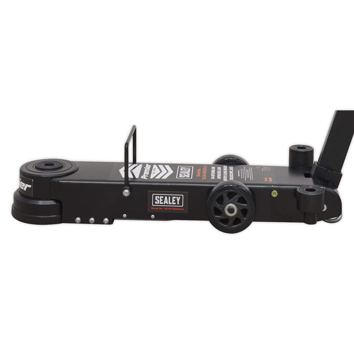 Sealey YAJ10-40LELR Premier Long Reach/Low Profile Air Operated Telescopic Jack 10-40 Tonne Sealey