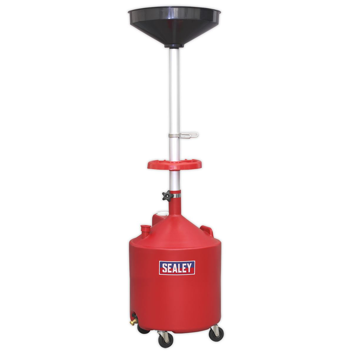 Sealey AK80D Mobile Oil Drainer 80L - Gravity Discharge Sealey
