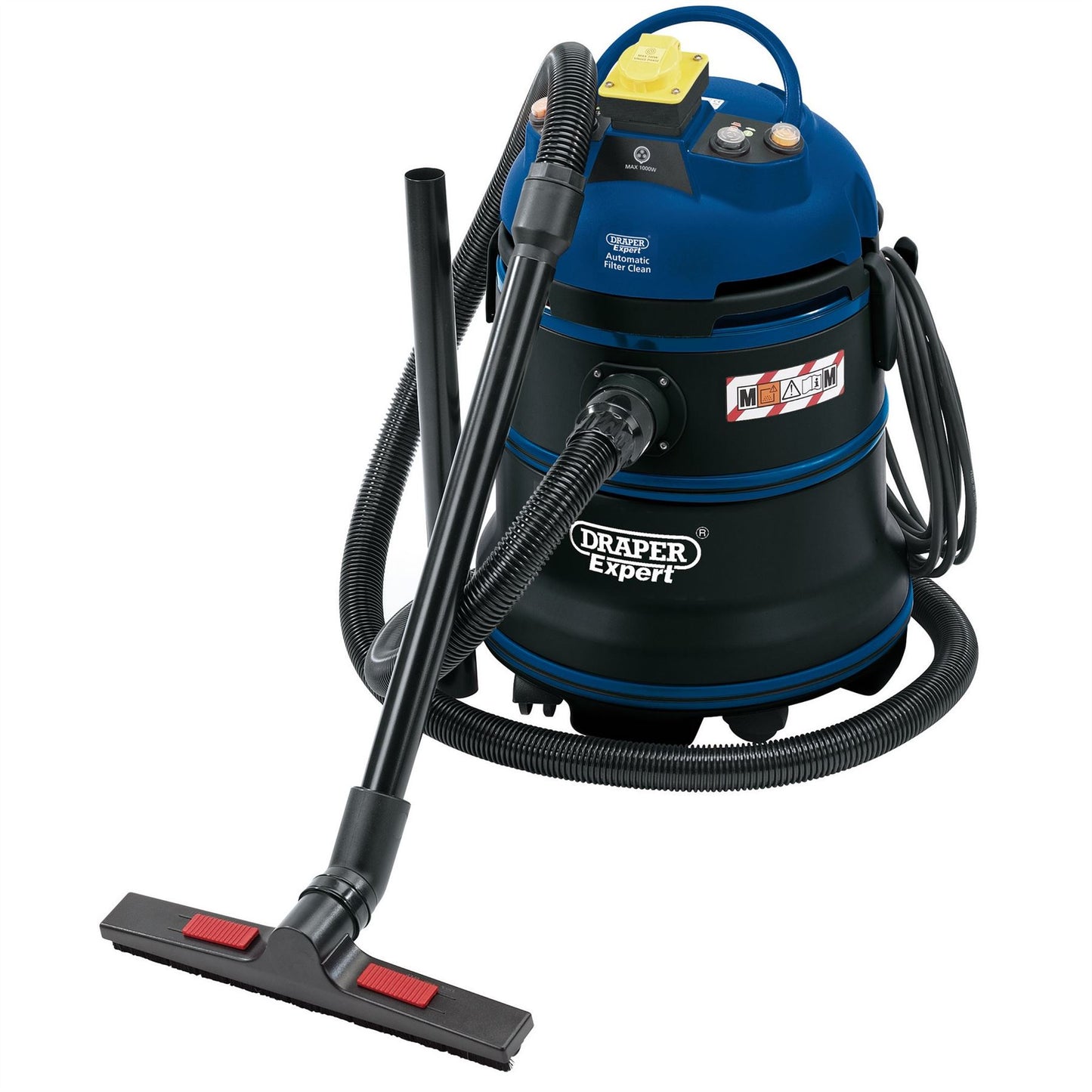 Draper 86685 Expert 110V M-Class Wet and Dry Vacuum Cleaner 35L 1200W Draper