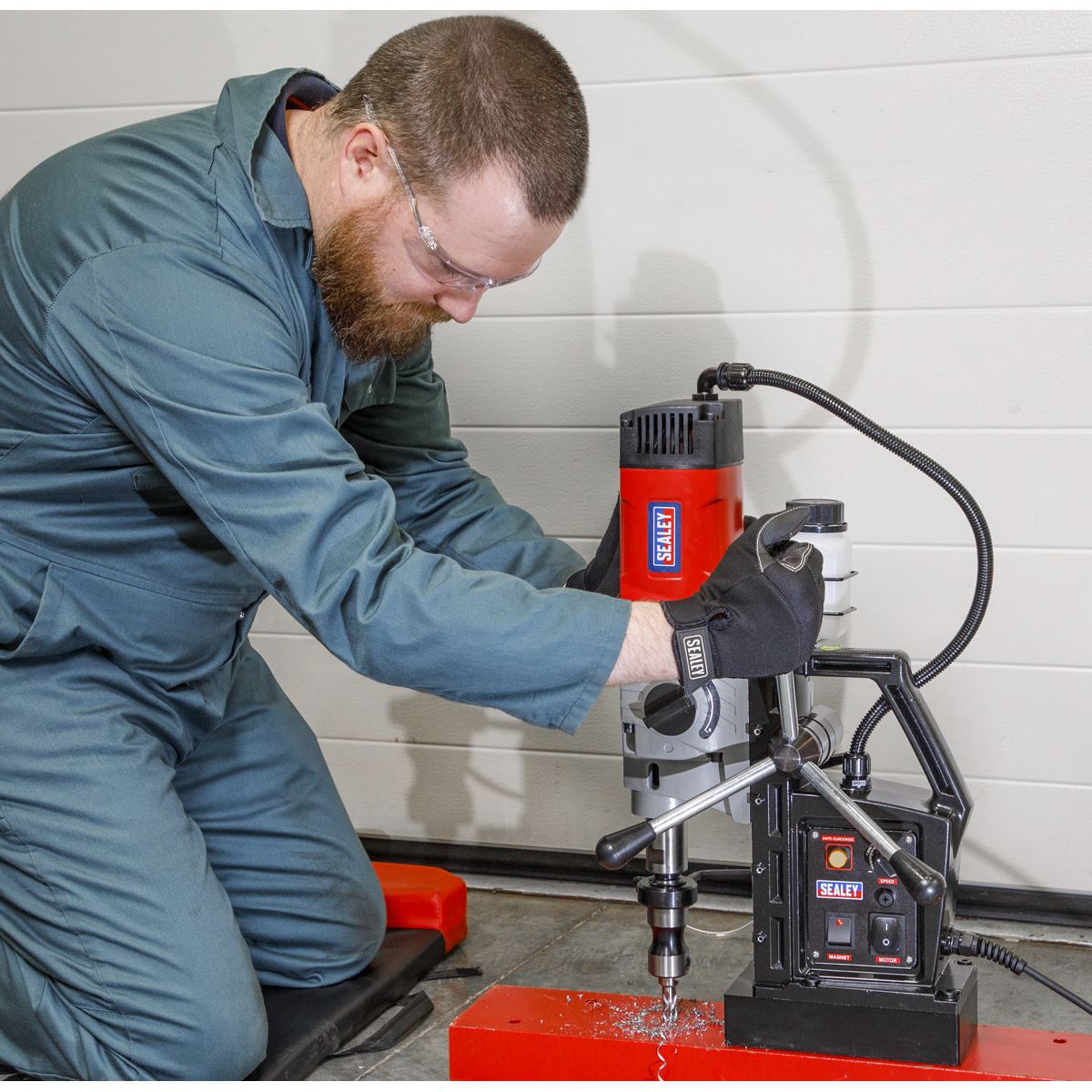 Sealey MAG60230VHD Magnetic Drilling Machine Heavy-Duty 60mm 230V Sealey