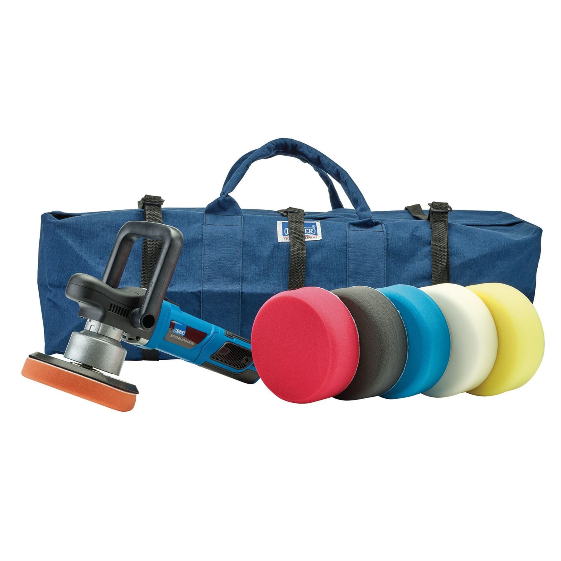 Draper 99375 Dual Action Polisher Kit 150mm Draper