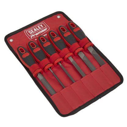 Sealey AK580 Engineer's File Set 6pc 150mm Sealey