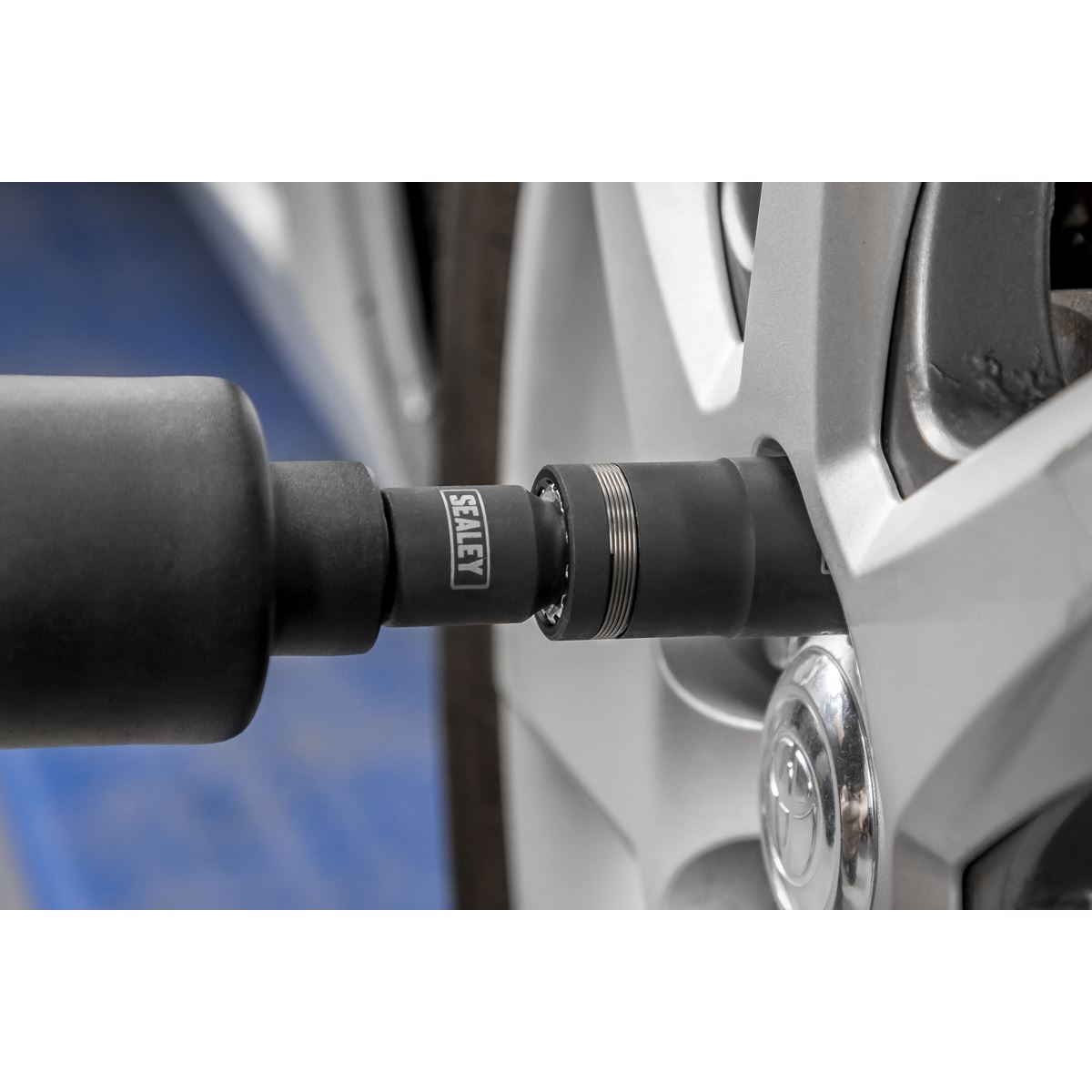 Sealey SX1821 4-in-1 1/2"Sq Drive Impact Socket Set 2pc Sealey