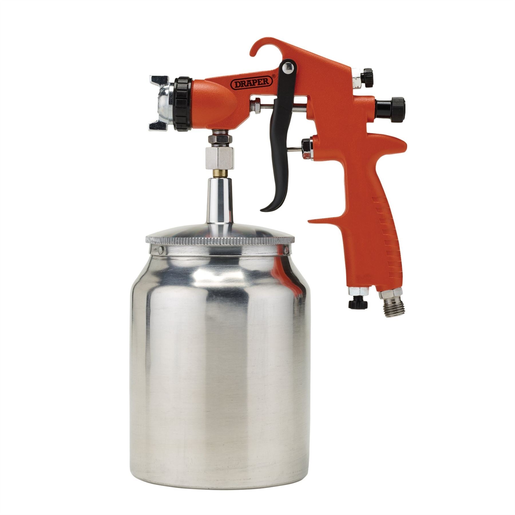 Draper 28354 Suction Air Paint Spray Gun 1L 1.8mm Draper