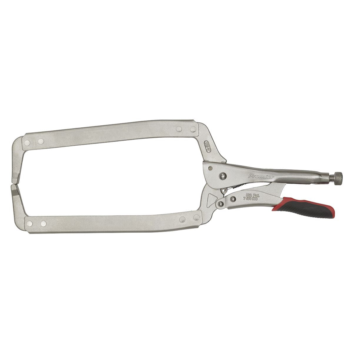 Sealey AK6875 Locking C-Clamp 455mm 0-160mm Capacity Sealey