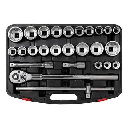 Sealey AK2584 Socket Set 26pc 3/4"Sq Drive 12-point WallDrive® Sealey