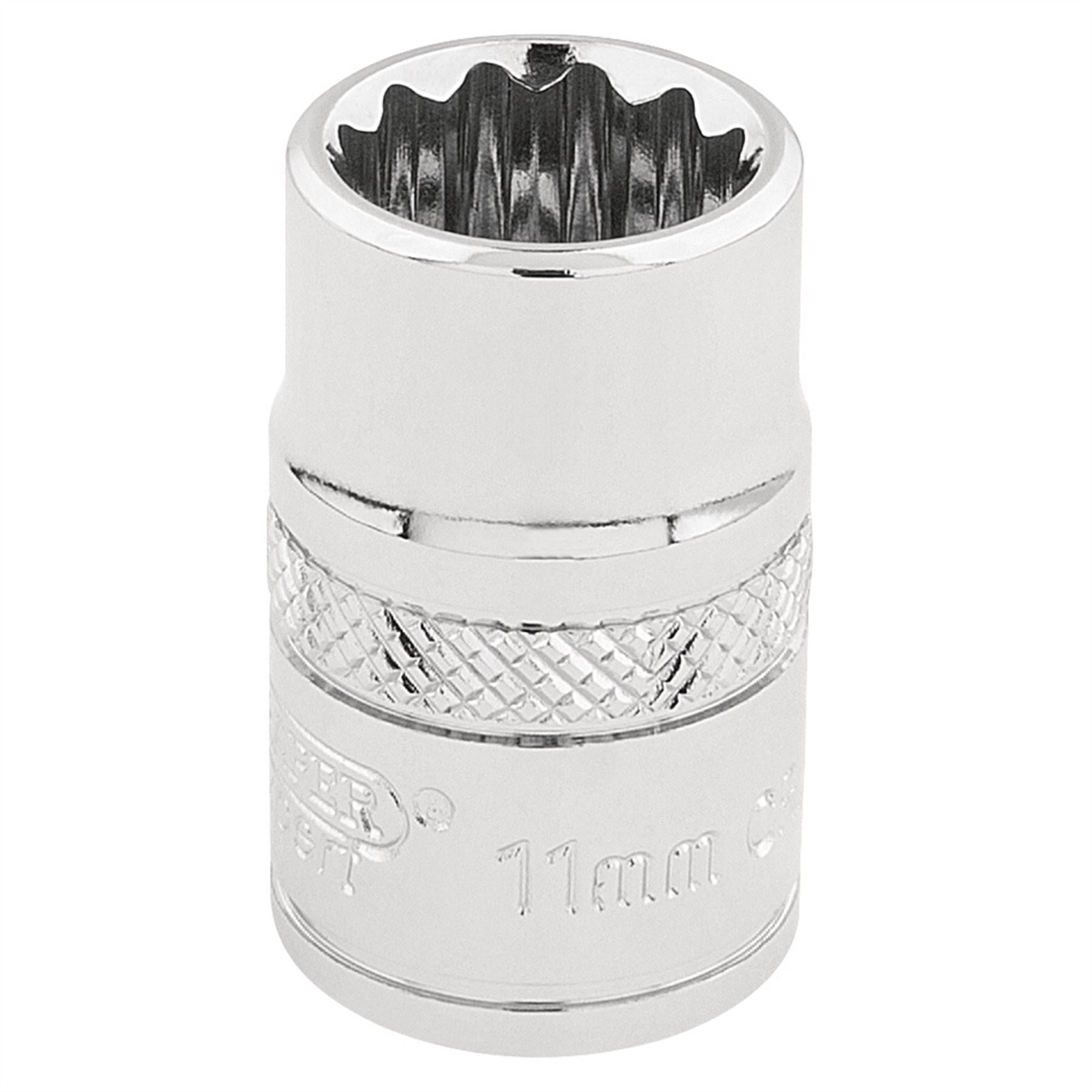 Draper 32771 HI-TORQ® 12 Point Socket 3/8" Sq. Dr. 11mm Draper