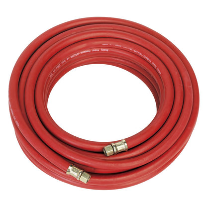 Sealey AHC15 Air Hose 15m x Ø8mm with 1/4"BSP Unions Sealey