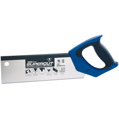 Draper 49280 Expert Supercut® Soft Grip Hardpoint Tenon Saw 300mm/12" 11tpi/12ppi Draper