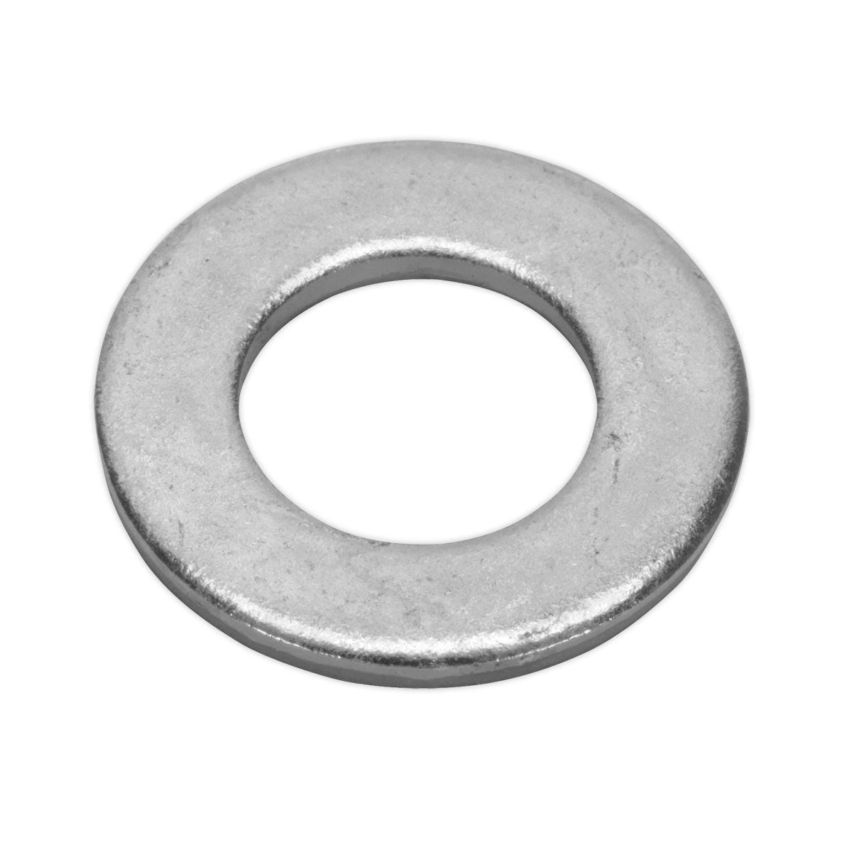 Sealey FWA1428 Flat Washer DIN 125 M14 x 28mm Form A Zinc Pack of 50 Sealey