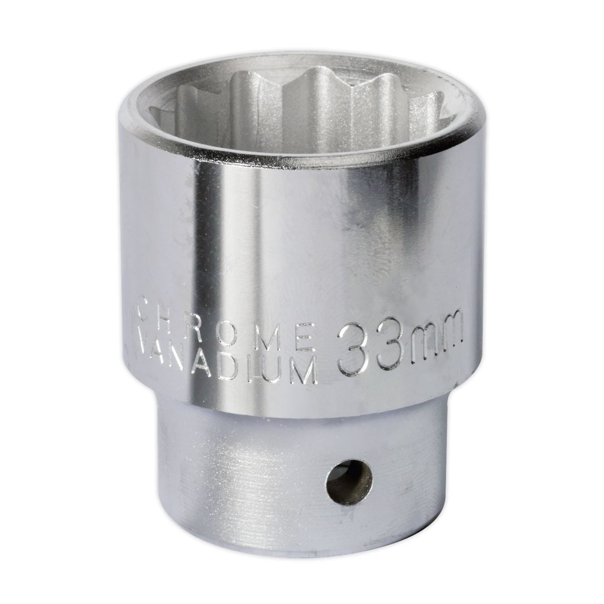 Sealey S34/33 WallDrive® Socket 33mm 3/4"Sq Drive Sealey