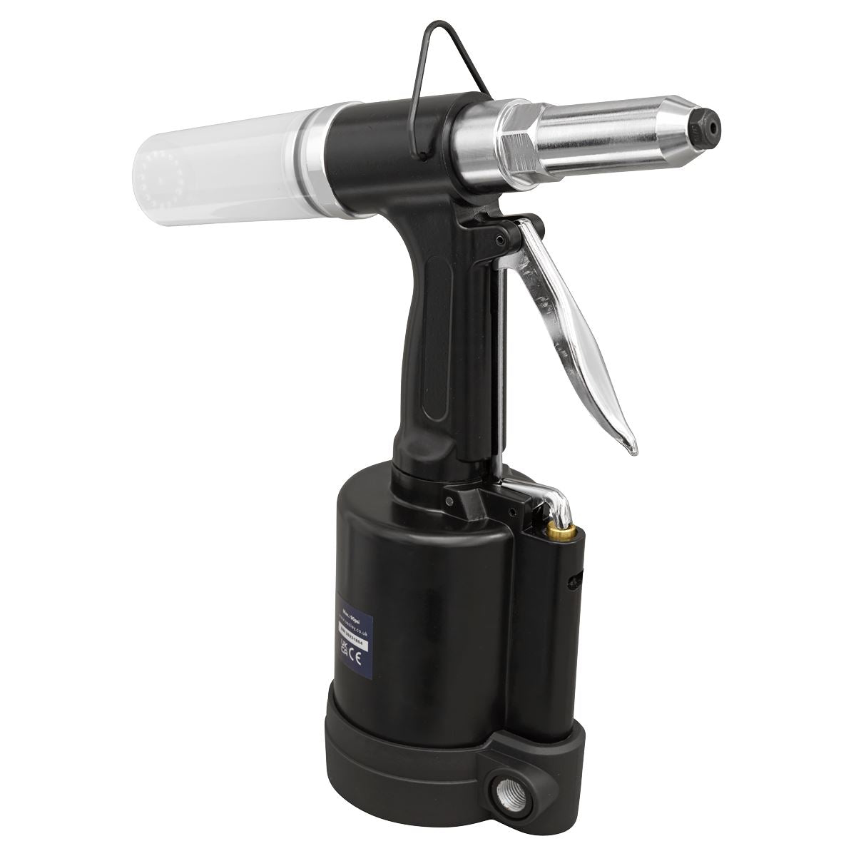 Sealey SA312 Air Riveter 3/16" Steel Aluminium & Stainless Steel Rivets Sealey