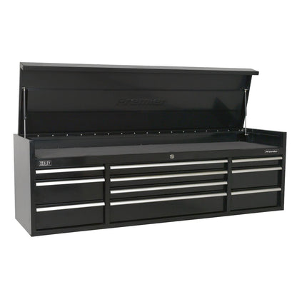 Sealey PTB181510 Topchest 10 Drawer 1830mm Extra-Wide Heavy-Duty Black Sealey