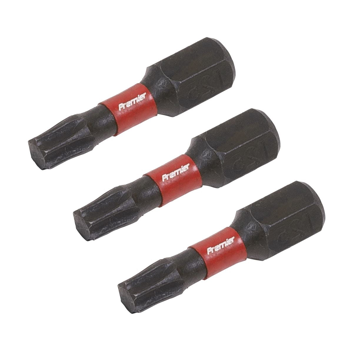 Sealey AK8218 TRX-Star* T25 Impact Power Tool Bits 25mm - 3pc Sealey