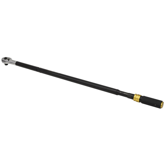 Sealey STW907B Premier Black Torque Wrench Micrometer 3/4"Sq Drive Calibrated 160-800Nm